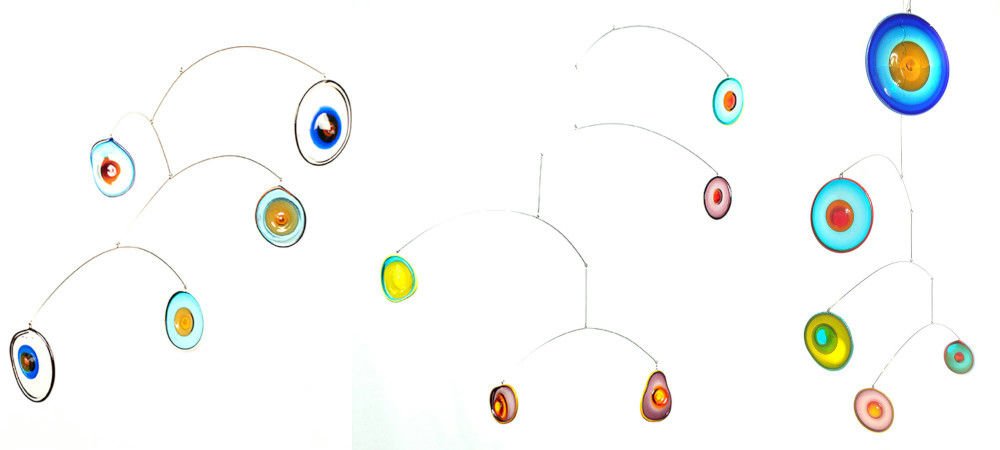 Mobiles in vetro