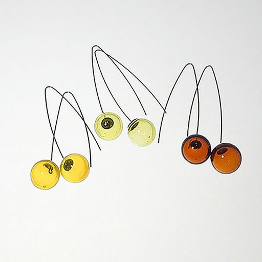 Simple ball earrings