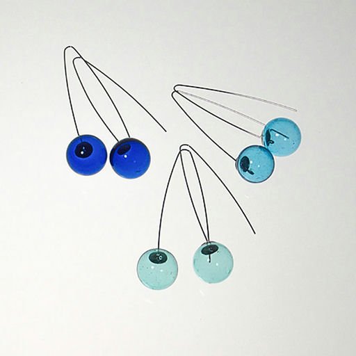 Simple ball earrings