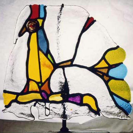 Stained glass Fish (01/02)