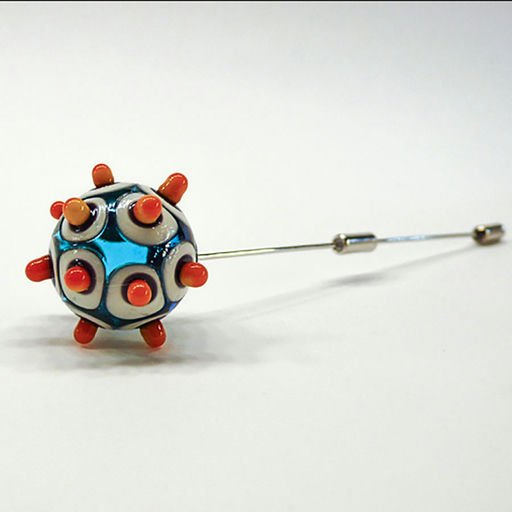 n color brooch