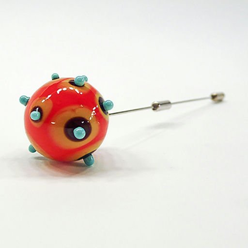 n color brooch